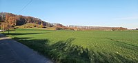 Blick auf Höxberg Stufe von Süden