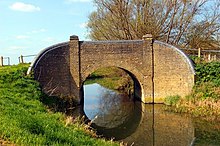 Eine Brücke über den Soham Lode