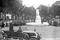 Statue de la Liberté, inaugurée à Mayence en 1930 par le président du Reich, retirée par les nazis en 1933, puis détruite.