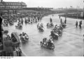 Wedstrijd voor motorfietsen op de AVUS, Berlijn 1932