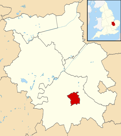 Cambridge exposed within Cambridgeshire