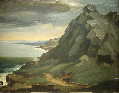 Le Rocher du Castel Vendon (1848)