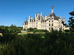 Le château de Chambord dans le Loir-et-Cher dans le Centre-Val de Loire.