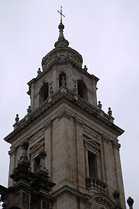 Torre dende o claustro da Catedral de Lugo