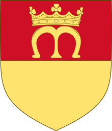 Meduna coat of arms (based on description in Spreti 1968)