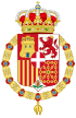 Armoiries d'Espagne (1871-1873) Variante de toison d'or.svg