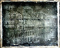 1839 daguerreotype made by Daguerre from his apartment at Boulevard Saint-Martin, where he lived after the diorama fire.