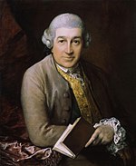 The theatre is named after David Garrick who grew up in the city. David Garrick by Thomas Gainsborough.jpg