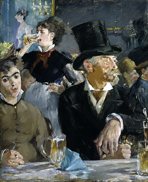 Archivo: Edouard Manet - En el Café - Walters 37893.jpg