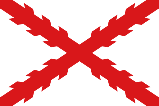 Flag of Cross of Burgundy.svg