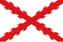 Flag of Cross of Burgundy.svg