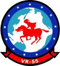 Знак отличия 55-й эскадрильи материально-технического обеспечения флота (ВМС США), 1976.png