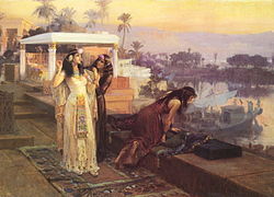 Cleopatra on the Terraces of Philae - Frederick Arthur Bridgman