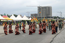 Cameroonian women on Women's Day Celebration GedWomenDay.JPG