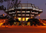 The Geisel Library at University of California, San Diego is a San Diego, California landmark.