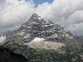 Südseitiger Gipfelaufbau vom Kaufbeurer Haus