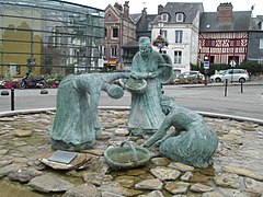 La fontaine des Moulières.