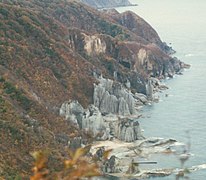 仏ヶ浦の遠景