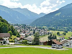 Veduta di Klosters Dorf