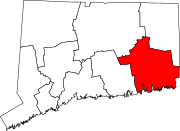 Map of Connecticut highlighting Southeastern Connecticut Planning Region.svg