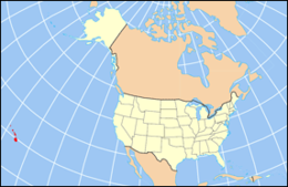 Location of Hawaii within the United States
