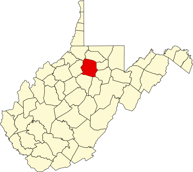 wv county map. File:Map of West Virginia