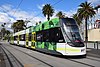 A Melbourne E-class tram at St. Kilda in 2016