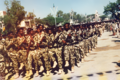 Il-Forzi Armati Somali jagħmlu parata militari ftit qabel ma faqqgħet il-gwerra ta' Ogaden fl-1977.