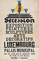 Affiche voor de Salon de Secession (1929)
