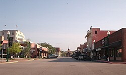 North Main St. in Downtown Conroe