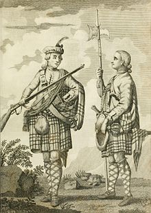 "An Officer & Serjeant of a Highland Regiment". c.1740 Officer and Serjeant of a Highland Regiment.jpg