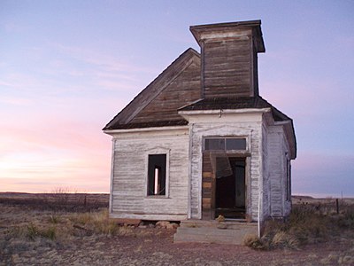 Old church in Taiban, NM