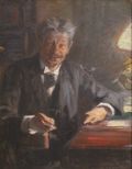Georg Brandes. Skitse af P.S. Krøyer