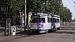 Sommige PCC-cars werden voor andere doeleinden verbouwd. Zo werd PCC 1302 Partytram P1; 29 augustus 2012.