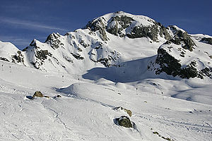 Tennbachgletscher mit Sackhorn