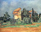 Paul Cézanne, Gołębnik w Bellevue, 1889–1890