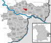 Lage der Gemeinde Ruderting im Landkreis Passau