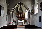 Blick zum Altar in der St.-Anna-Kapelle