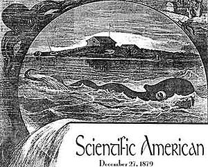 Sea Serpent from "Scientific American".