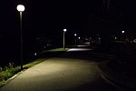 Wegbeleuchtung für die Donaulände Spitz „Langsames Licht / Slow Light“