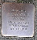 Stolperstein für Julius Stein (Thürmchenswall 44)