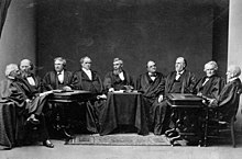The Waite Court in 1876 Supreme Court of the United States - Waite Court - c.1876 - (1874-1877).jpg
