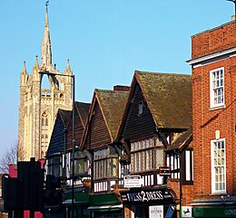 Sutton Town Centre and Trinity Church