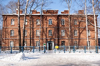 Здание тыла флотилии 2013 Хабаровск