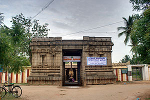 Taken at the Thenubureeswarar temple at madamb...