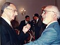 Hindawi with King Hussein