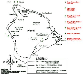 carte en noir et blanc d'un parcours sportif