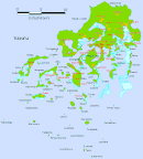 Carte du groupe de Vavaʻu.