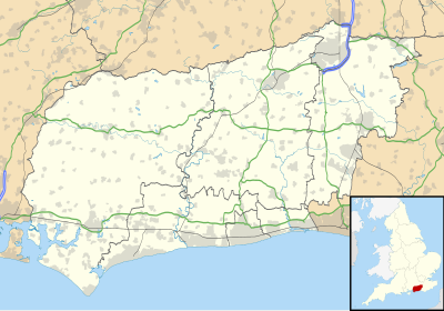 Location map United Kingdom West Sussex