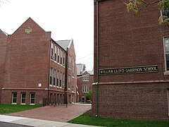 William Lloyd Garrison School, Roxbury, Boston, Massachusetts, 1910, 1918 and 1922.